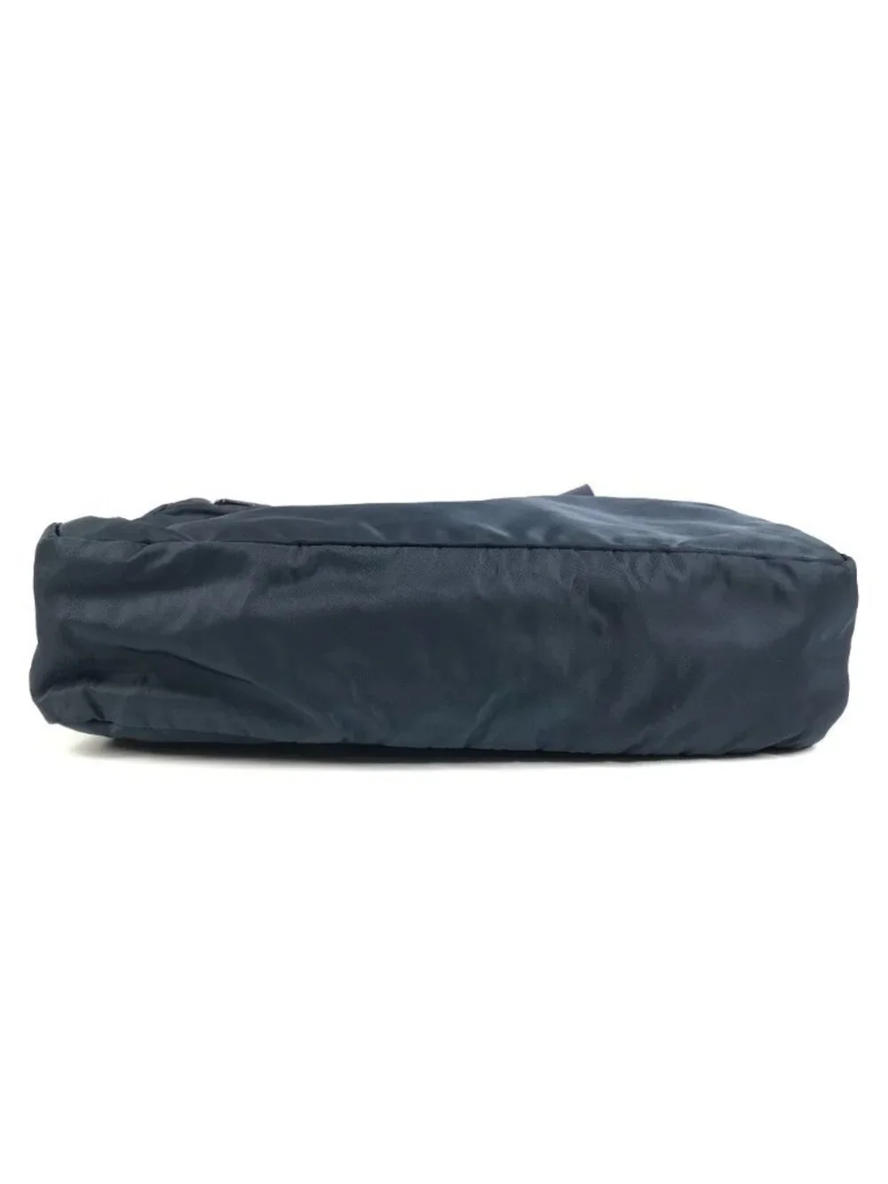 Prada Shoulder Bag Triangle Logo Nylon Navy - Picture 5 of 9